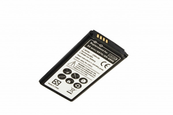 Samsung EB-BGB800 accu (2300 mAh, 123accu huismerk)  ASA01016 - 1