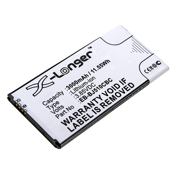 Samsung EB-BJ510CBC / EB-BJ510CBE accu (3000 mAh, 123accu huismerk)  ASA01712 - 1