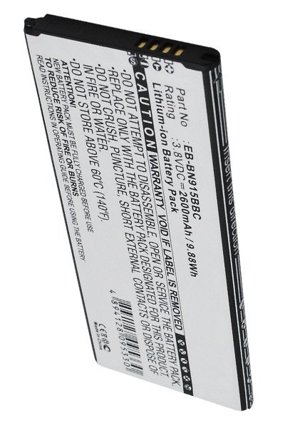 Samsung EB-BN915BBC accu (2600 mAh, 123accu huismerk)  ASA01214 - 1