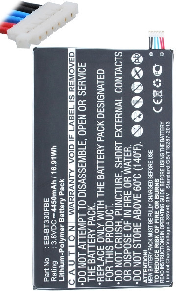 Samsung EB-BT330FBE accu (3350 mAh, 123accu huismerk)  ASA01001 - 1