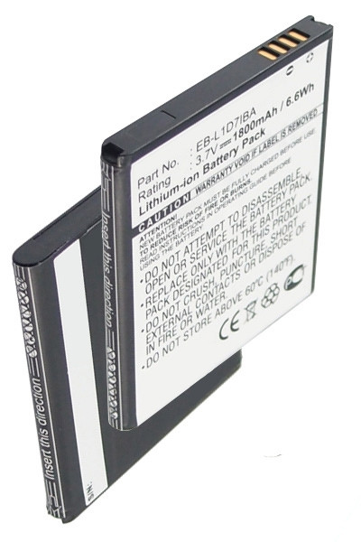 Samsung EB-L1D7IBA accu (3.7 V, 1800 mAh, 123accu huismerk)  ASA00187 - 1