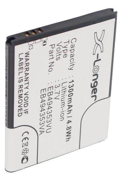 Samsung EB494353VU / EB494353VA accu (1300 mAh, 123accu huismerk)  ASA00327 - 1