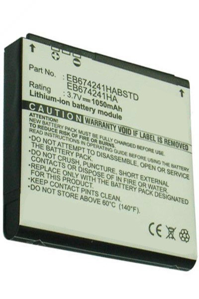 Samsung EB674241HA / EB674241HABSTD accu (1050 mAh, 123accu huismerk)  ASA00502 - 1