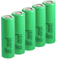 Bestel 5 stuks&nbsp;INR18650-25R batterijen