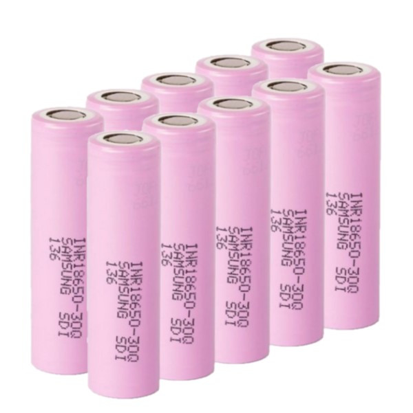 Samsung INR18650-30Q Li-ion batterij (10 stuks, 3.7 V, 3000 mAh, 15A)  ASA02219 - 1