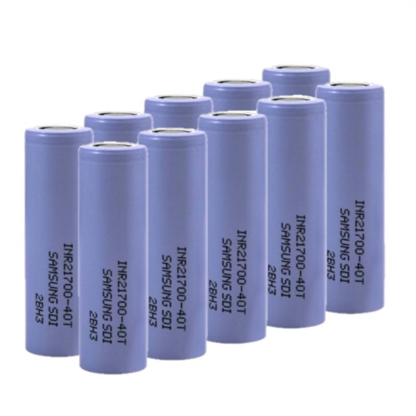 Samsung INR21700-40T Li-ion batterij (10 stuks. 3.6V, 35A, 4000 mAh)  ASA02302 - 1