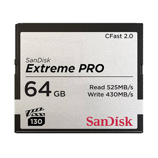 SanDisk Extreme Pro CFast 2.0 geheugenkaart class 10 - 64GB  ASA01969 - 1