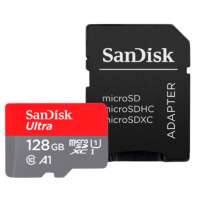 SanDisk Ultra Micro SDXC geheugenkaart class 10 inclusief adapter - 128GB  ASA01989