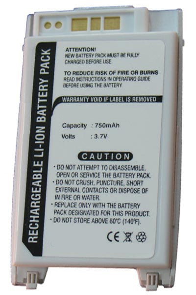 Sanyo SY6200SL accu (750 mAh, 123accu huismerk)  ASA00170 - 1