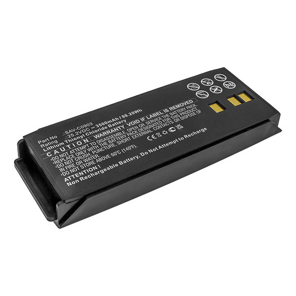 SaverOne SAV-C0903 accu (25.2 V, 3500 mAh, 123accu huismerk)  ASA02174 - 1