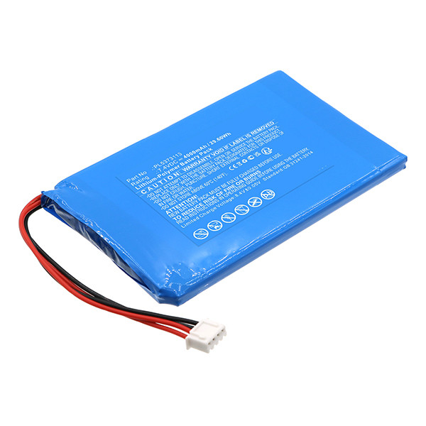 Securitytronix PL5373113 accu (4000 mAh, 123accu huismerk)  ASE00174 - 1