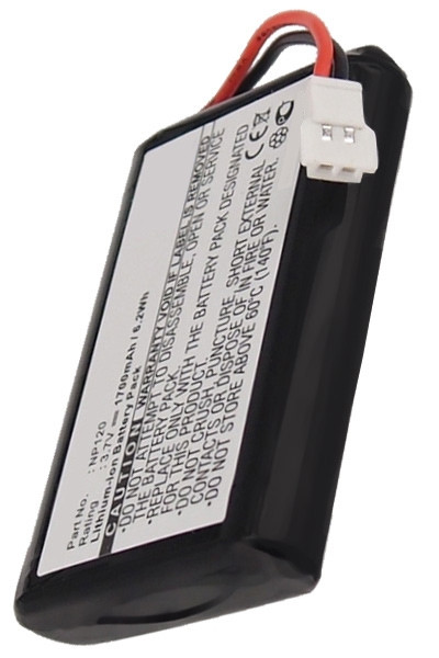 Seecode NP120 accu (1700 mAh, 123accu huismerk)  ASE00008 - 1