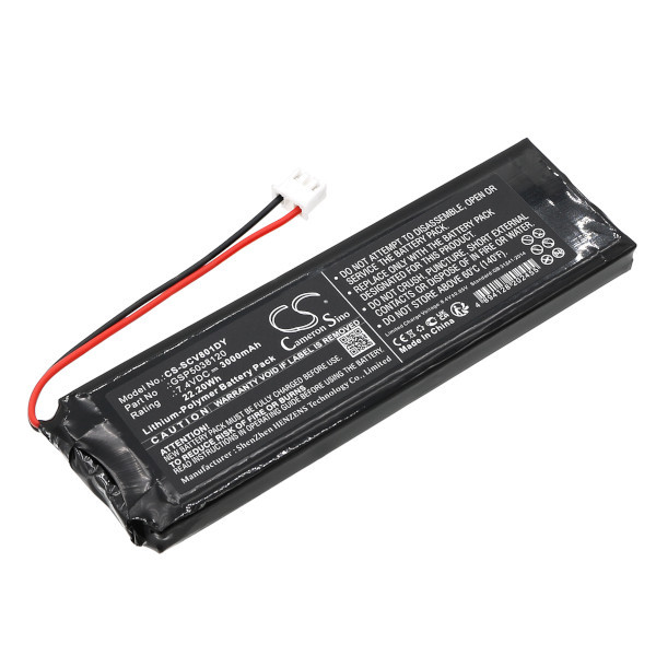 Sencor GSP5038120 accu (3000 mAh, 123accu huismerk)  ASE00181 - 1