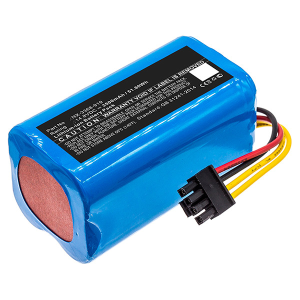 Sichler NX-3368-919 accu (14.8 V, 3500 mAh, 123accu huismerk)  ASI00176 - 1