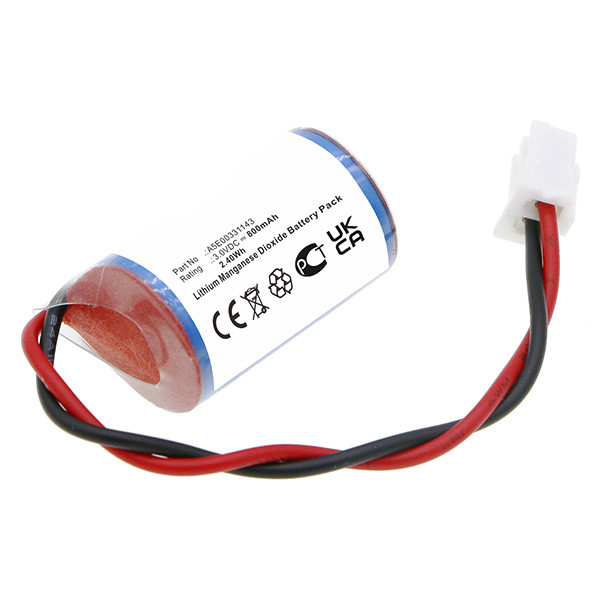 Siemens A5E00331143 accu (3 V, 800 mAh, 123accu huismerk)  ASI00213 - 1