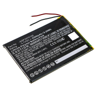 SmarTab GSP3070100 accu (3.7 V, 2500 mAh, 123accu huismerk)  ASM00037