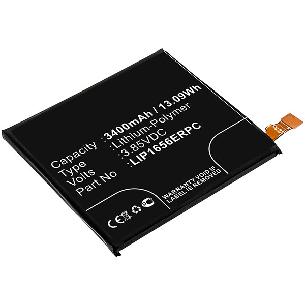 Sony 1310-1690 / LIP1656ERPC accu (3.8 V, 3400 mAh, 123accu huismerk)  ASO01034 - 1