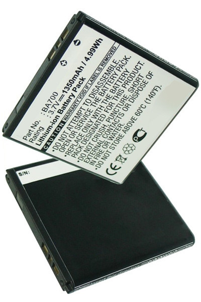 Sony BA700 accu (1000 mAh, 123accu huismerk)  ASO00489 - 1