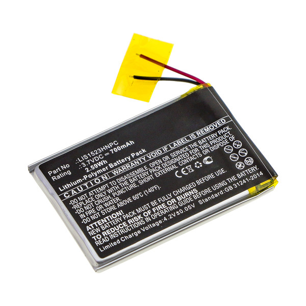 Sony LIS1523HNPC accu (3.7 V, 700 mAh, 123accu huismerk)  ASO01065 - 1