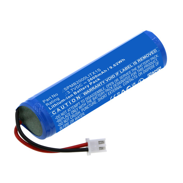 Spektrum SPMB2000LITX1S accu (3.7 V, 2600 mAh, 123accu huismerk)  ASP00217 - 1