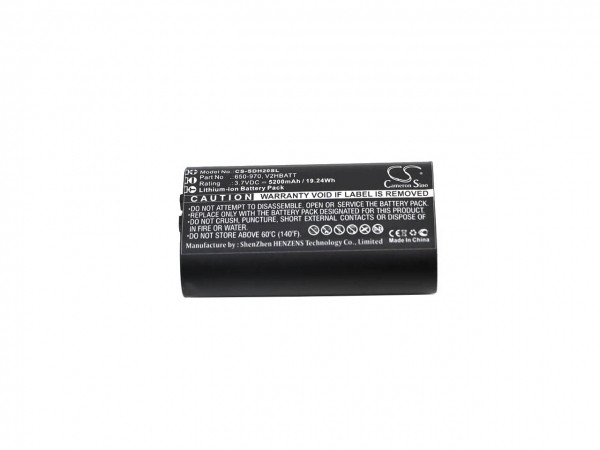 SportDOG 650-970 / V2HBATT accu (5200 mAh, 123accu huismerk)  ASP00115 - 1