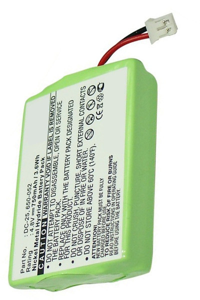 SportDOG DC-25 / 650-052 / MH750PF64HC accu (700 mAh, 123accu huismerk)  ASP00081 - 1