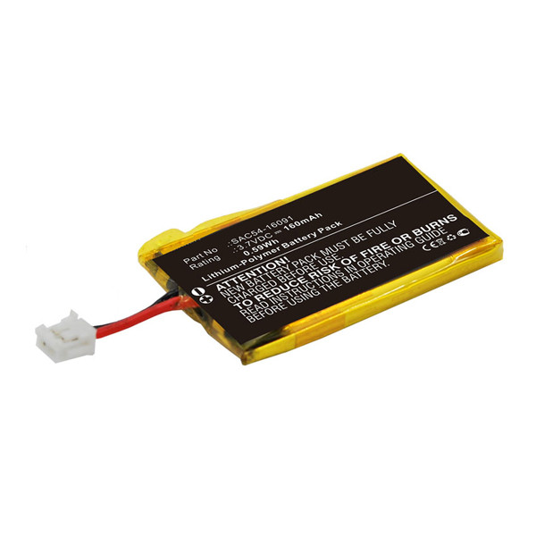 SportDog SAC54-16091 accu (3.7 V, 160 mAh, 123accu huismerk)  ASP00164 - 1