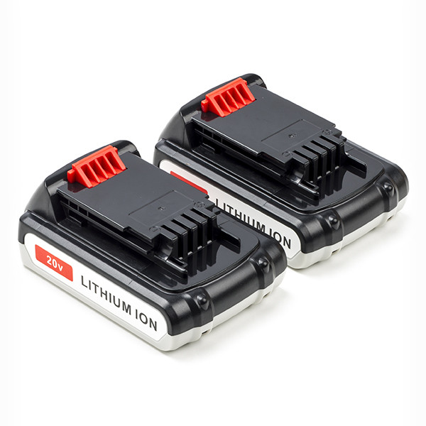 Startset: 2x Black+Decker BL1518-XJ / BL1518 accu (18 V, 1.5 Ah, 123accu huismerk)  ABL00424 - 1