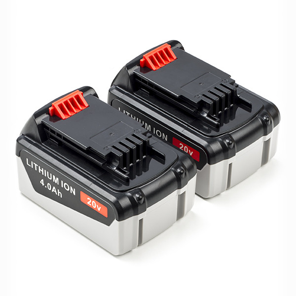 Startset: 2x Black+Decker BL4018-XJ / BL4018 accu's (18 V, 4.0 Ah, 123accu huismerk)  ABL00451 - 1