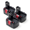 Startset: 3x Bosch BAT038 / BAT040 / BAT041 accu (14.4 V, 3.0 Ah, 123accu huismerk)