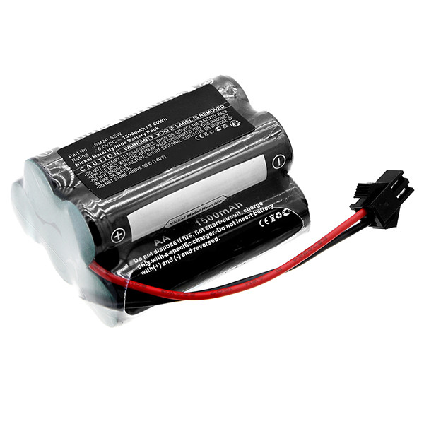 Sunforce SM2P-5SW accu (6 V, 1500 mAh, 123accu huismerk)  ASU00106 - 1