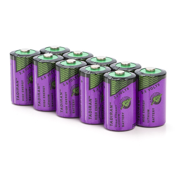 Tadiran Aanbieding: 10 x Tadiran SL-750 / SL-750S / 1/2AA batterij (3.6 V, 1100 mAh, Li-SOCl2)  ATA00047 - 1