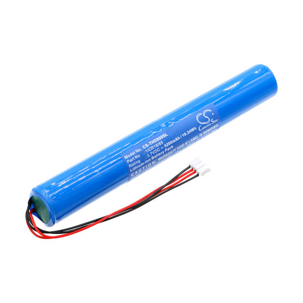 Tecsun 1ICR18/65 accu (5200 mAh, 123accu huismerk)  ATE00212 - 1