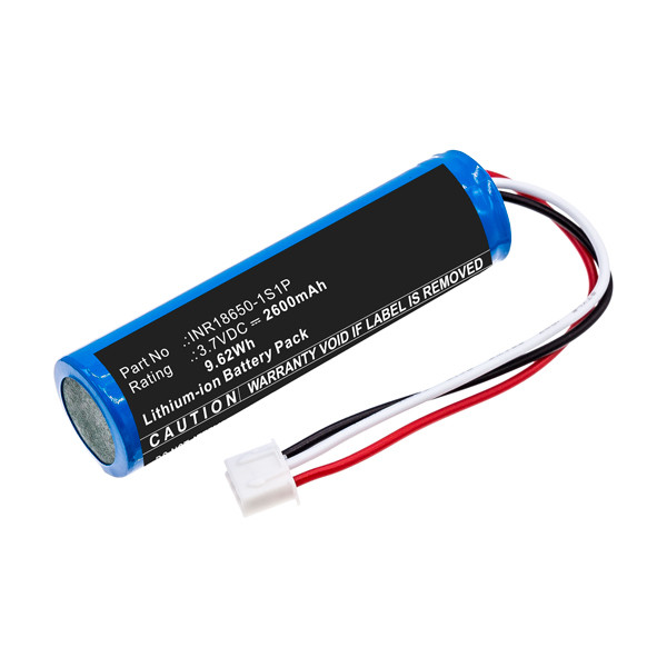 Theradome INR18650-1S1P accu (2.7 V, 2600 mAh, 123accu huismerk)  ATH00022 - 1