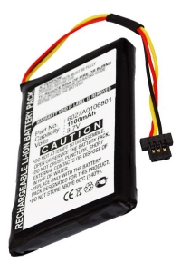 TomTom 4ET0.002.02 / 4ET03 / 6027A0106801 accu (1100 mAh, 123accu huismerk)  ATO00236