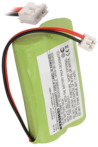 TopCard MGH00236 accu (1000 mAh, 123accu huismerk)  ATO00194 - 1