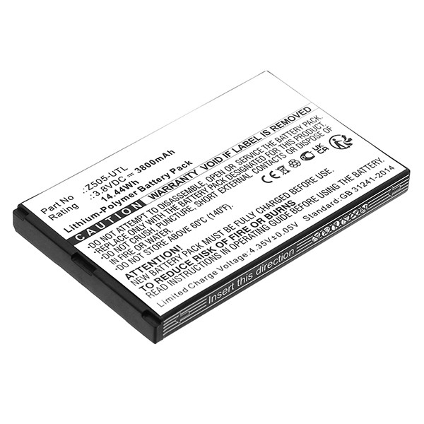 Topwise Z505-UTL accu (3.8 V, 4000 mAh, 123accu huismerk)  ATO00591 - 1