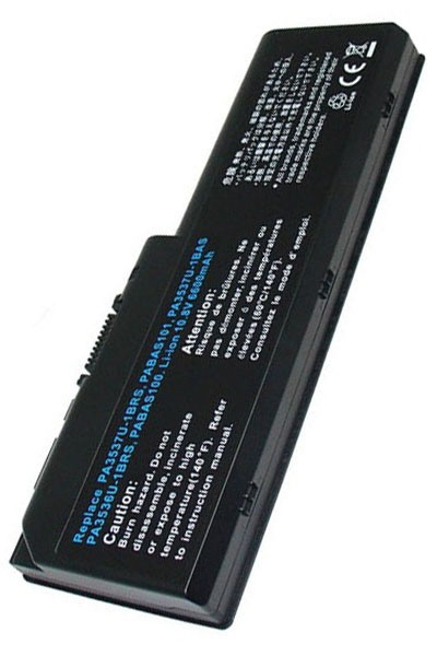 Toshiba PA3536U-1BRS / PA3537U-1BRS accu (10.8 V, 6600 mAh, 123accu huismerk)  ATO00094 - 1