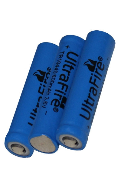 UltraFire 10440 batterij 3 stuks (3.7 V, 600 UltraFire 123accu.nl