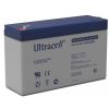 Ultracell UL12-6 VRLA AGM Loodaccu (6V, 12 Ah, T1 terminal)
