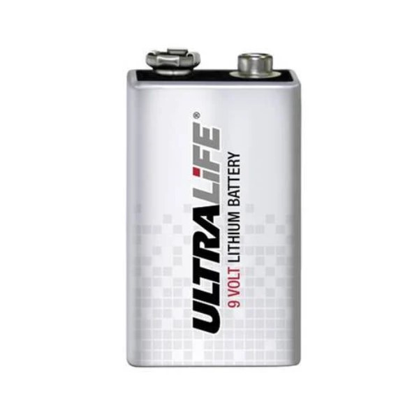 Ultralife U9VL-J-P / 6FR61 / 9V E-Block Lithium Batterij (1 stuk)  AUL00107 - 1