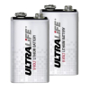 Ultralife U9VL-J-P / 6FR61 / 9V E-Block Lithium Batterij (2 stuks)