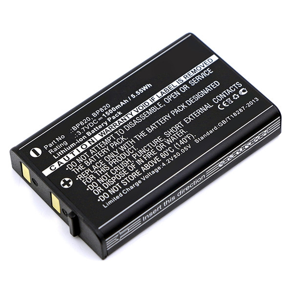 Uniden BP820 / BP-820 accu (1500 mAh, 123accu huismerk)  AUN00107 - 1