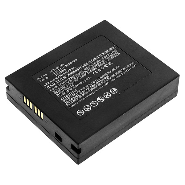 Urovo HBL9000S accu (3.8 V, 5000 mAh, 123accu huismerk)  AUR00007 - 1