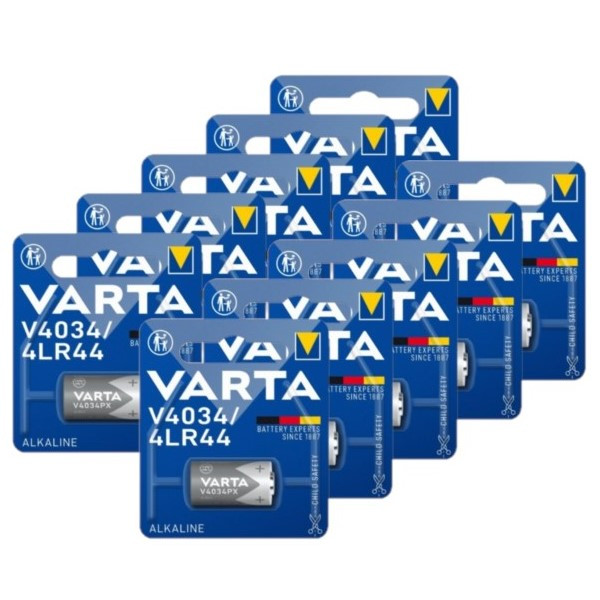 Varta 4LR44 / V4034PX Alkaline 6V Batterij 10 stuks  AVA00417 - 1