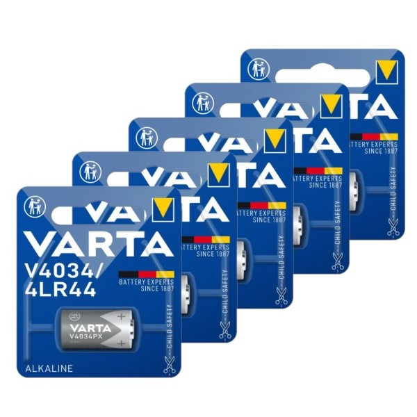 Varta 4LR44 / V4034PX Alkaline 6V Batterij 5 stuks  AVA00412 - 1