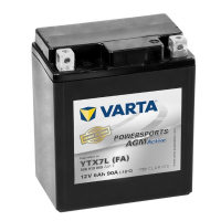 Varta AGM Active 506919009 / YTX7L-4 / 50614 accu (12V, 6Ah, 90A)  AVA00317
