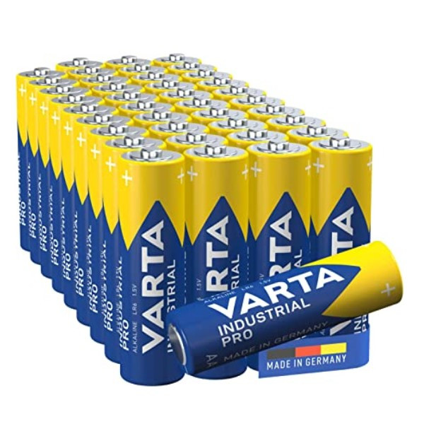 Passief Verwachting Rustiek Aanbieding: Varta Industrial Pro AA / LR06 / MN1500 Alkaline Batterij (40  stuks) Varta 123accu.nl