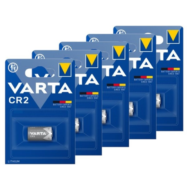 Varta CR2 Lithium Batterij (5 stuks)  AVA00667 - 1