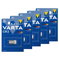 Bestel 5 stuks Varta CR2 batterijen